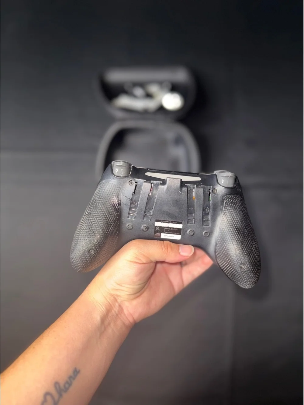 Scuf Impact Custom PS4 Controller Green and Beige